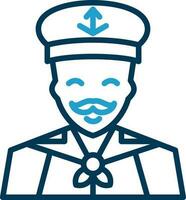 Sailor Vector Icon Design