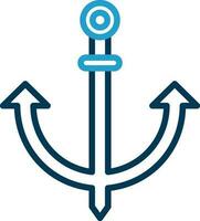 Anchor Vector Icon Design