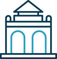 Parc du cinquantenaire Vector Icon Design