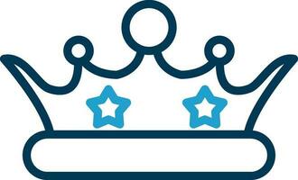 Crown Vector Icon Design