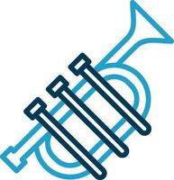 Trumpet Vector Icon Design