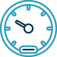 Speedometer Vector Icon Design