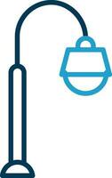 Street lamp Vector Icon Design