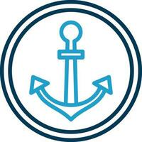 Anchor Vector Icon Design