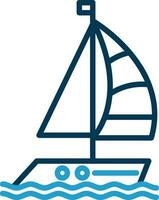 Boat Vector Icon Design