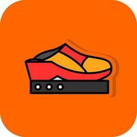 Clogs Vector Icon Design