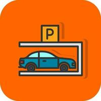 Parking Vector Icon Design