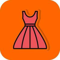 Dress Vector Icon Design