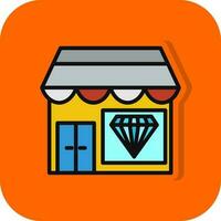 Jewelry shop Vector Icon Design