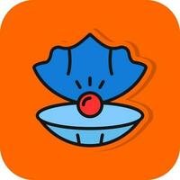 Clam Vector Icon Design