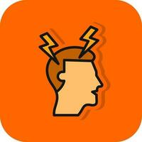 Headache Vector Icon Design