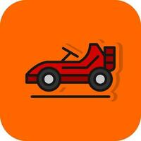 Go kart Vector Icon Design