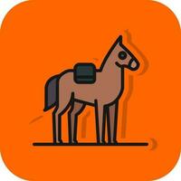 diseño de icono de vector de caballo