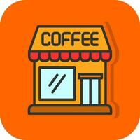 café casa vector icono diseño
