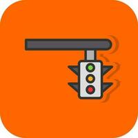 Traffic light Vector Icon Design