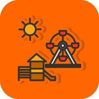 Playground Vector Icon Design