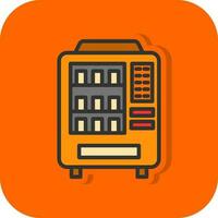 Vending machine Vector Icon Design