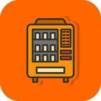 Vending machine Vector Icon Design