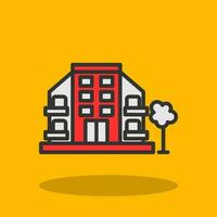 Apartment Vector Icon Design