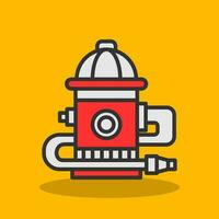 Hydrant Vector Icon Design