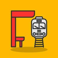 Subway Vector Icon Design