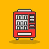 Vending machine Vector Icon Design