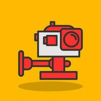 Action camera Vector Icon Design