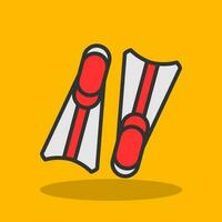 Flipper Vector Icon Design