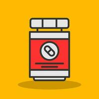 Antibiotic Vector Icon Design