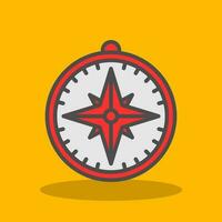 Compass Vector Icon Design