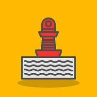 Buoy Vector Icon Design