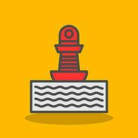 Buoy Vector Icon Design