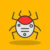 Bug Vector Icon Design