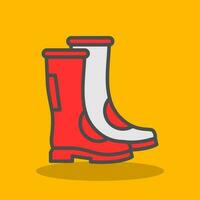 Boots Vector Icon Design