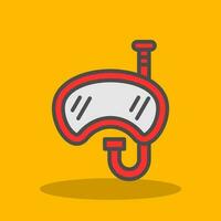 Aqualung Vector Icon Design