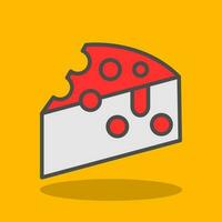 diseño de icono de vector de queso