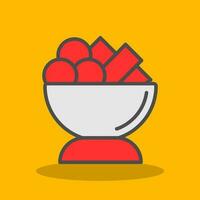 Moules frites Vector Icon Design