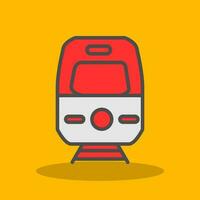 diseño de icono de vector de metro