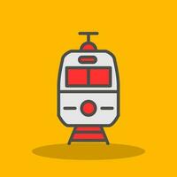 diseño de icono de vector de tren