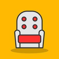 Amchair Vector Icon Design