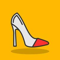 High heels Vector Icon Design