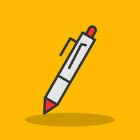 Fountain pen Vector Icon Design