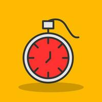 Pocket watch Vector Icon Design