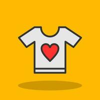 diseño de icono de vector de camisa