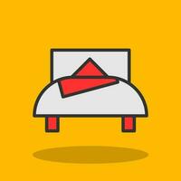 Bed Vector Icon Design