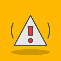 Warning Vector Icon Design