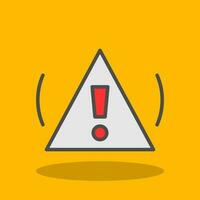 Warning Vector Icon Design