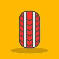 Tire Vector Icon Design