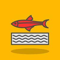 Herring Vector Icon Design