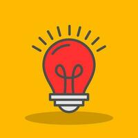 Lamp Vector Icon Design